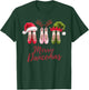 Ballet Dancer Ballerina Merry Dancemas Pointe Shoe Christmas T-Shirt - T-Shirt | Forest