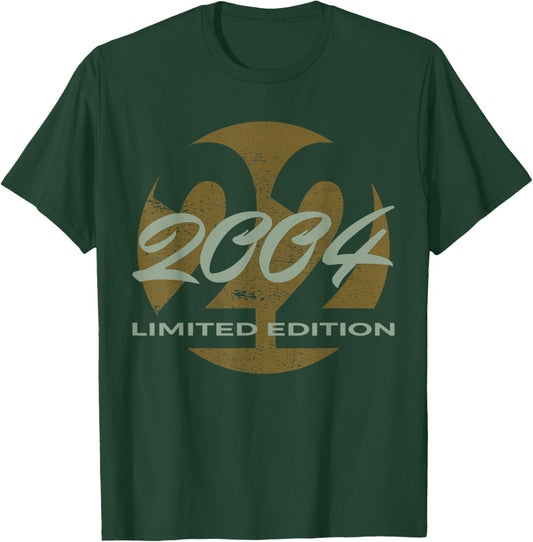 22nd Birthday Man Woman 22 Years 2004 Funny Gift T-Shirt - T-Shirt | Forest