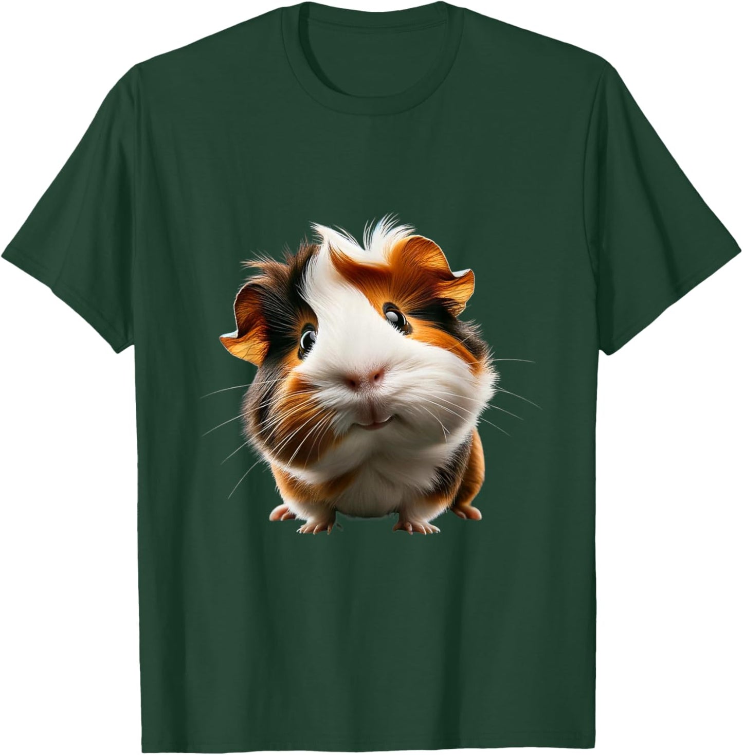 Just Sweet Designs Adorable Guinea Pig Design , Small, Black T-Shirt - T-Shirt | Forest