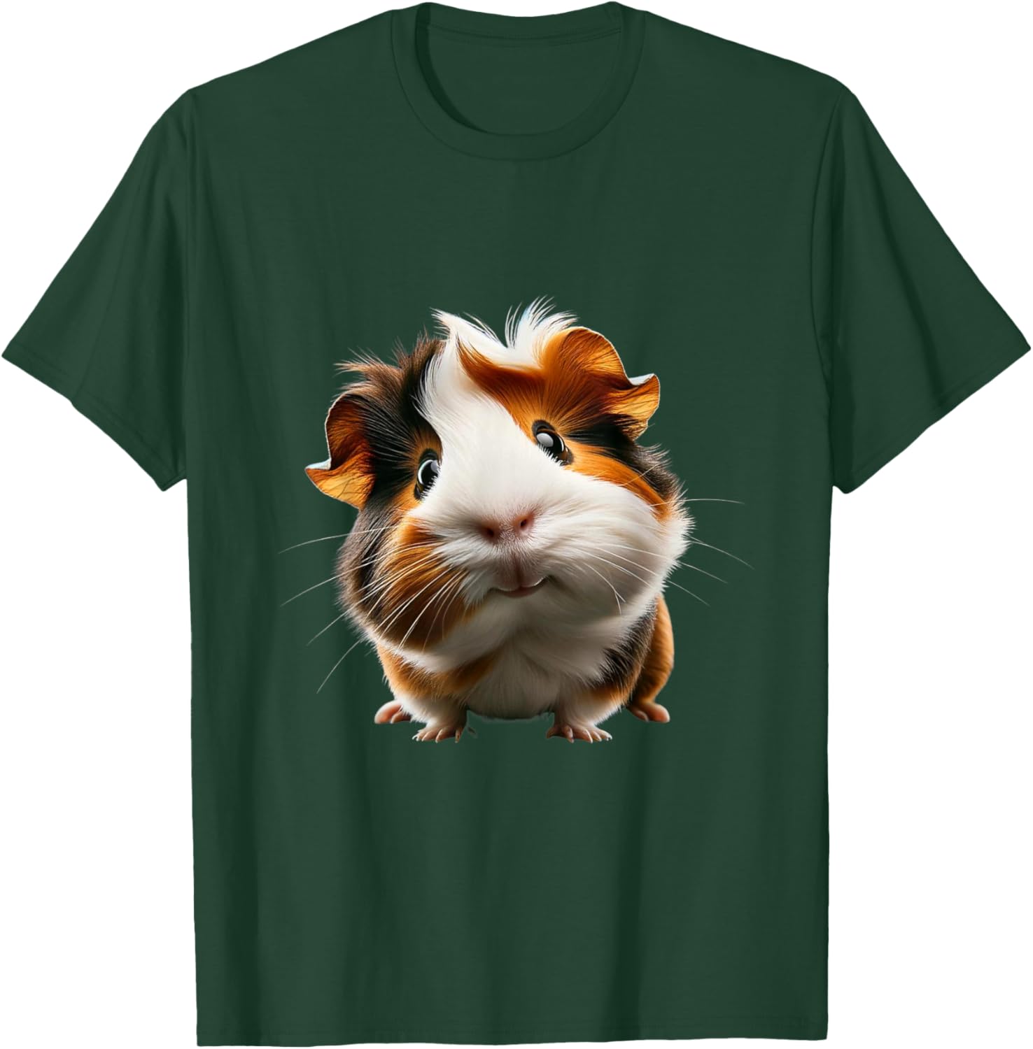 Just Sweet Designs Adorable Guinea Pig Design , Small, Black T-Shirt - T-Shirt | Forest