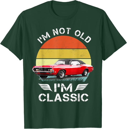 1969 69 Mercury classic Cougar Vinatge cars T-Shirt - T-Shirt | Forest