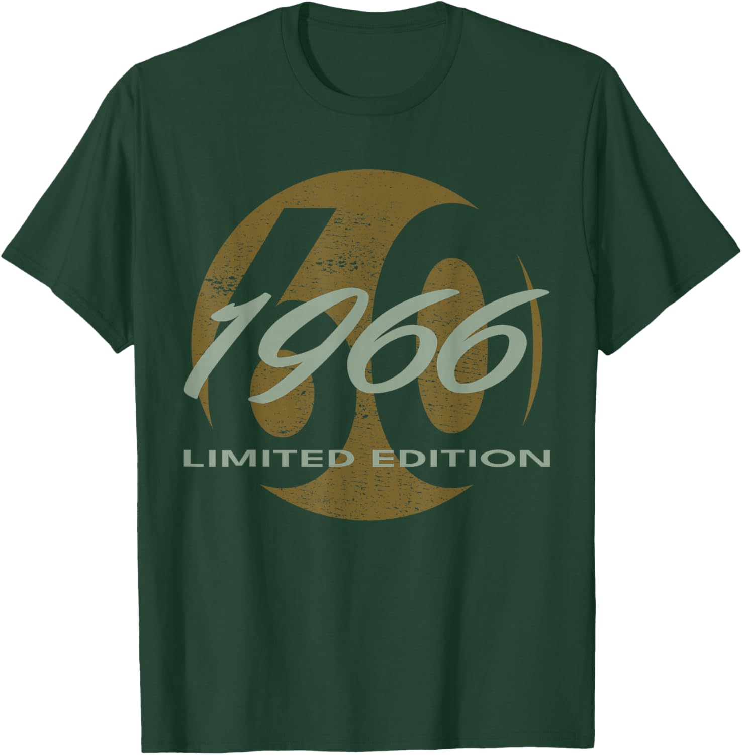 60th Birthday Man Woman 60 Years 1966 Funny Gift T-Shirt - T-Shirt | Forest