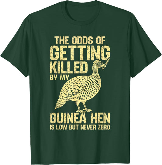 Guinea Hen Guinea Fowl T-Shirt - T-Shirt | Forest