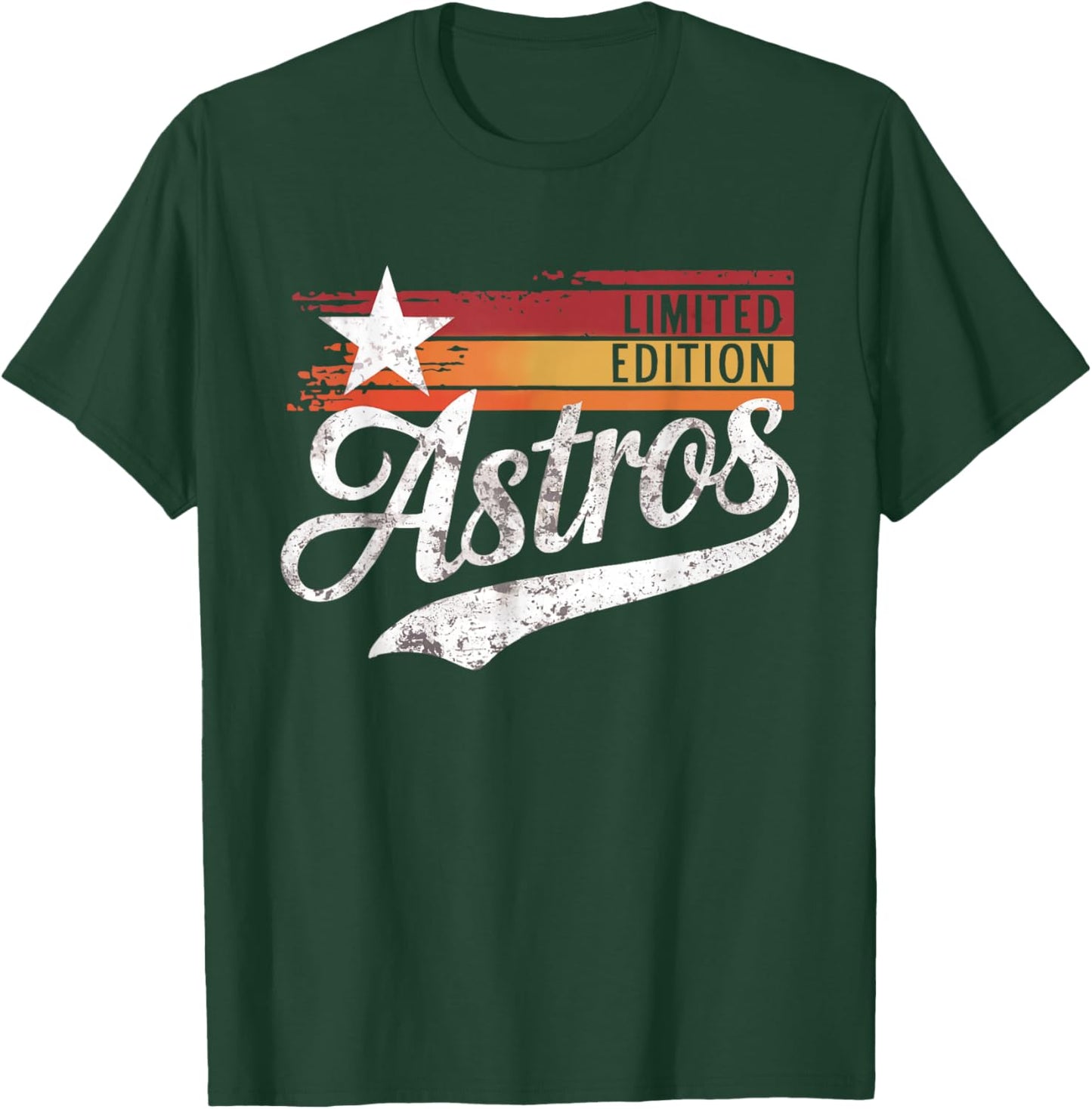 Retro Astros Name Vintage Style 70s 80s T-Shirt - T-Shirt | Forest