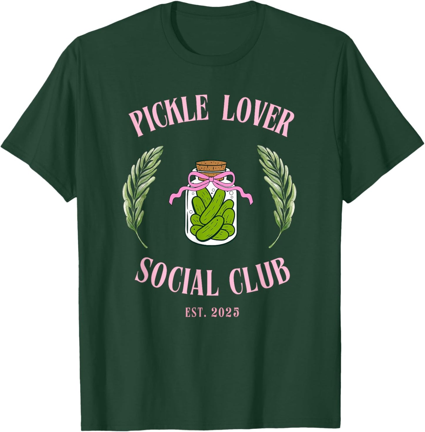 Aesthetic Pot for Pickle Lovers T-Shirt - T-Shirt | Forest