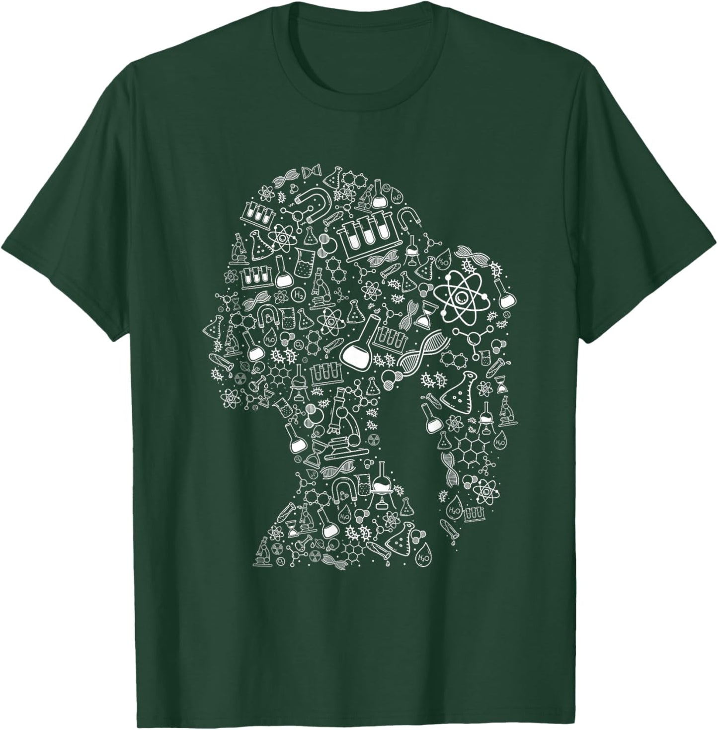 Woman In Science - Chemistry Student Biologist Chemist T-Shirt - T-Shirt | Forest