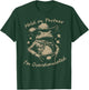 Hold On Partner I'm Overstimulated cute Cowboy Frog meme T-Shirt - T-Shirt | Forest