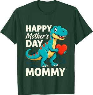 Alles Gute zum Muttertag Mama Dino Sohn für Mama Trex Kleinkind Junge T-Shirt - T-Shirt | Forest