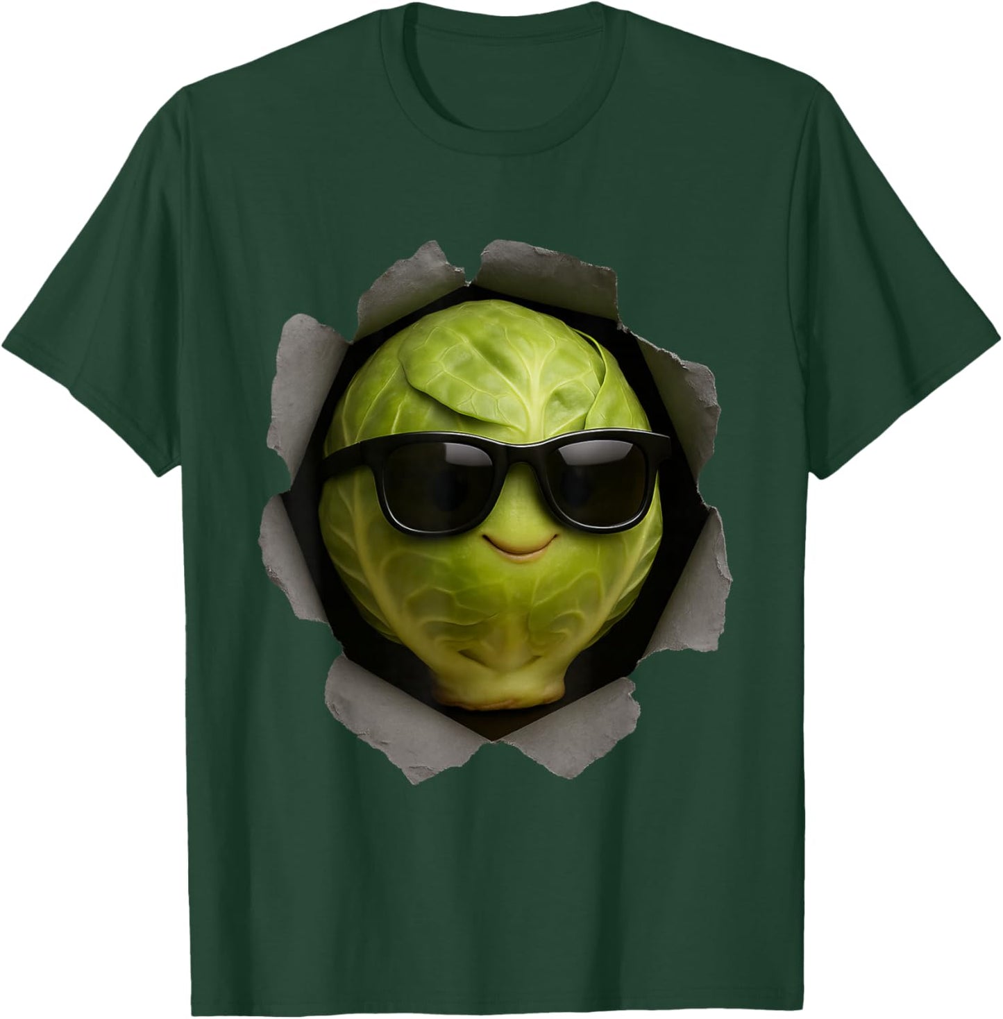 Brussels Sprouts T-Shirt - T-Shirt | Forest