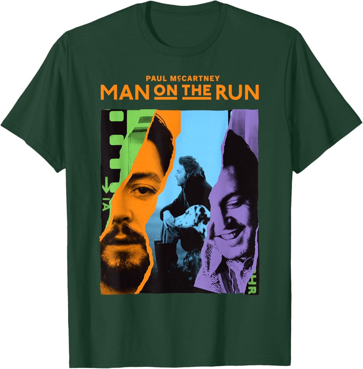 Official Paul McCartney Man on The Run T-Shirt - T-Shirt | Forest