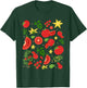 Funny Tomato Pun Hand Draw Tomatoes Watercolor Summer Foodie T-Shirt - T-Shirt | Forest