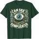 Blind Life Visually Impaired Legally Blind People Person T-Shirt - T-Shirt | Forest