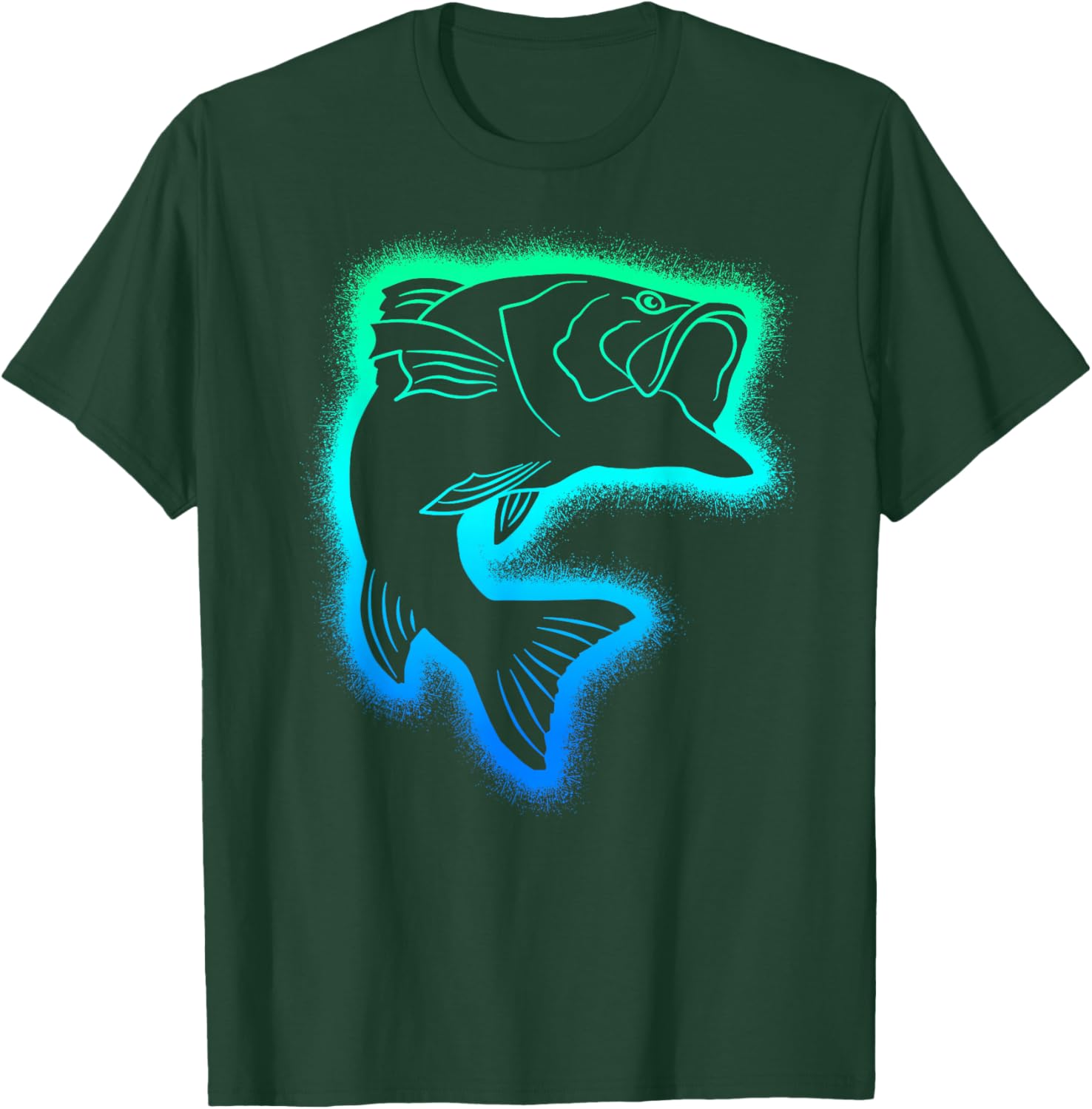 Fishing Fisherman Children's Men's Fishing Boys' T-Shirt - T-Shirt | Forest