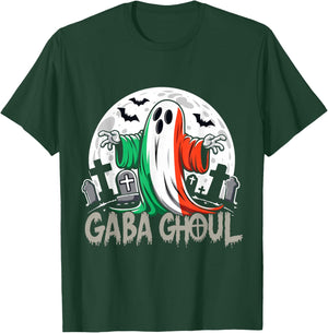 Funny Gaba Ghoul Italian Ghost Graveyard Full moon Gabagool T-Shirt - T-Shirt | Forest