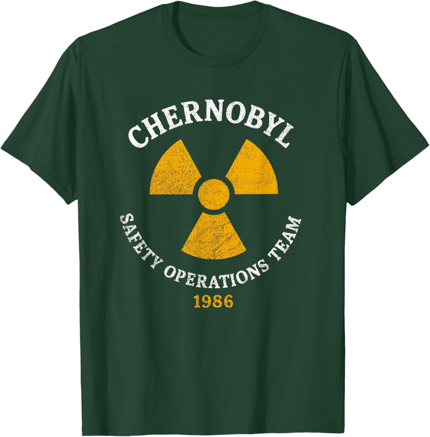 Nuclear Power Plant, Chernobyl Safety Operations Team 1986 T-Shirt - T-Shirt | Forest
