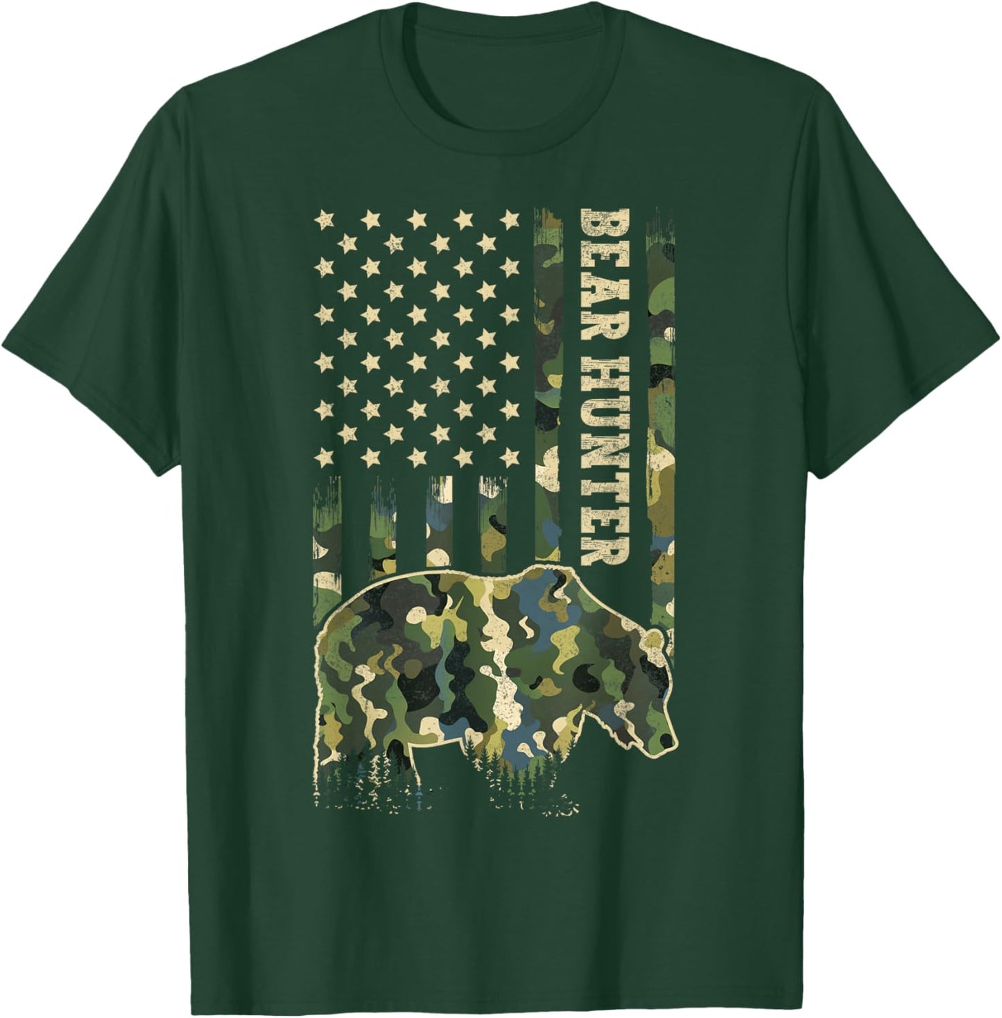 Bear Hunting T-Shirt - T-Shirt | Forest