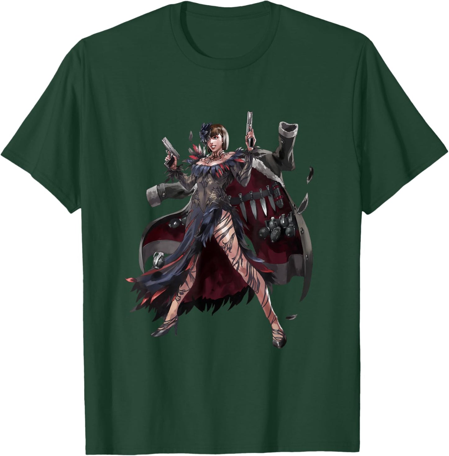 Bandai Namco Entertainment Inc. TEKKEN7 ANNA WILLIAMS 003 , Small, Black T-Shirt - T-Shirt | Forest