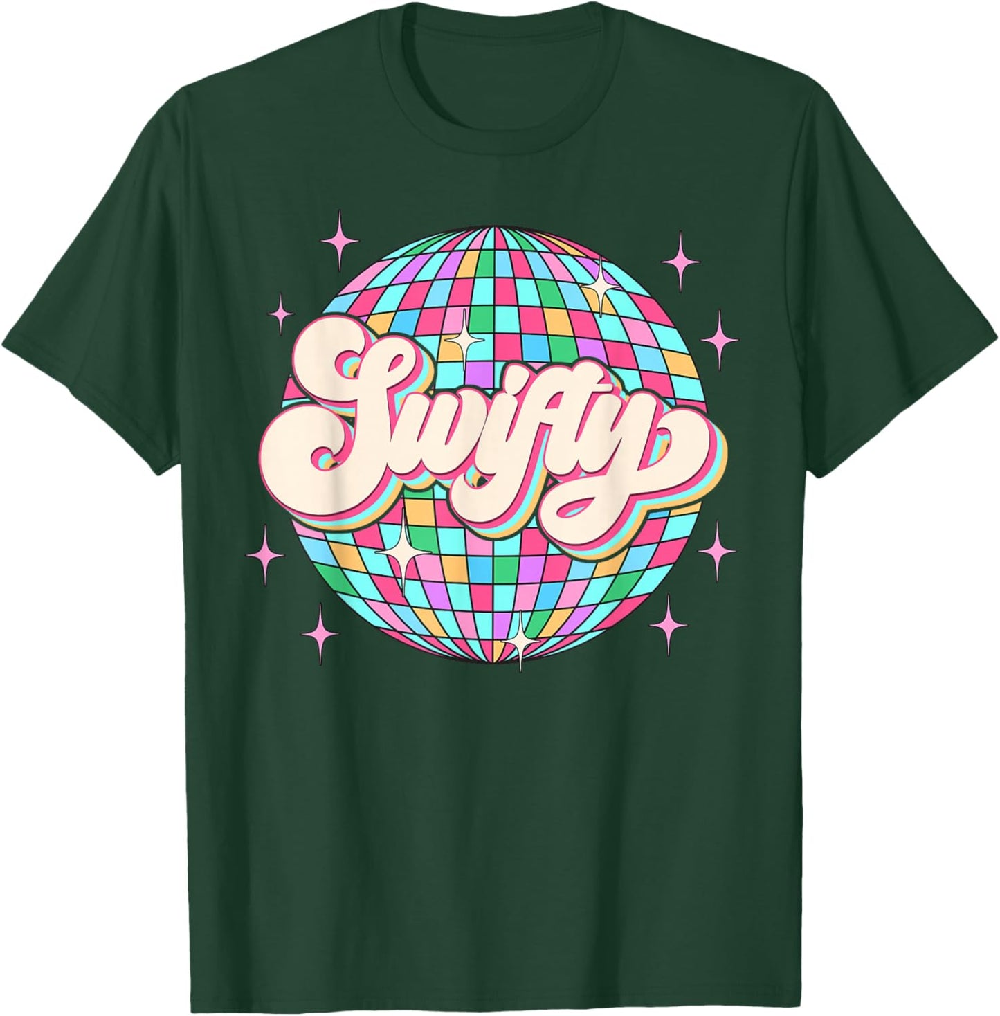Taylor Personalized Name I Love Taylor Girl Groovy 70s Disco T-Shirt - T-Shirt | Forest