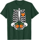 Pregnancy Announcement Gender Reveal Skeleton Twins T-Shirt - T-Shirt | Forest