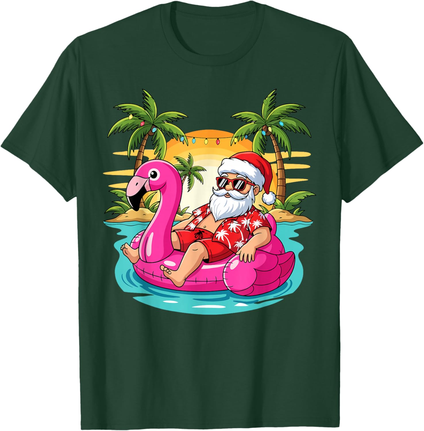 Amazing Xmas Christmas July Summer Design T-Shirt - T-Shirt | Forest