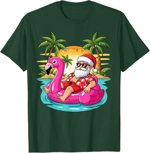 Amazing Xmas Christmas July Summer Design T-Shirt - T-Shirt | Forest