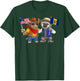 USA Barbados Flag Proud Barbadian American Roots T-Shirt - T-Shirt | Forest