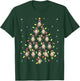 Penguin Santa Christmas Tree Lights Ugly Sweater Style T-Shirt - T-Shirt | Forest