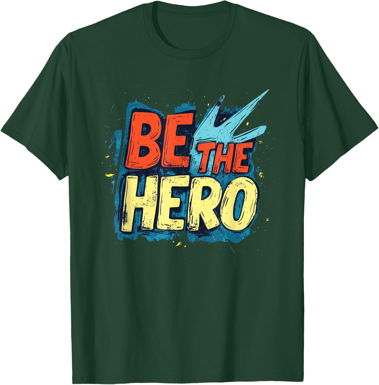 Cool Be the Hero Emblem Costume T-Shirt - T-Shirt | Forest