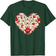 Funny Polar Bear Heart Valentine Polar Bear Kids T-Shirt - T-Shirt | Forest