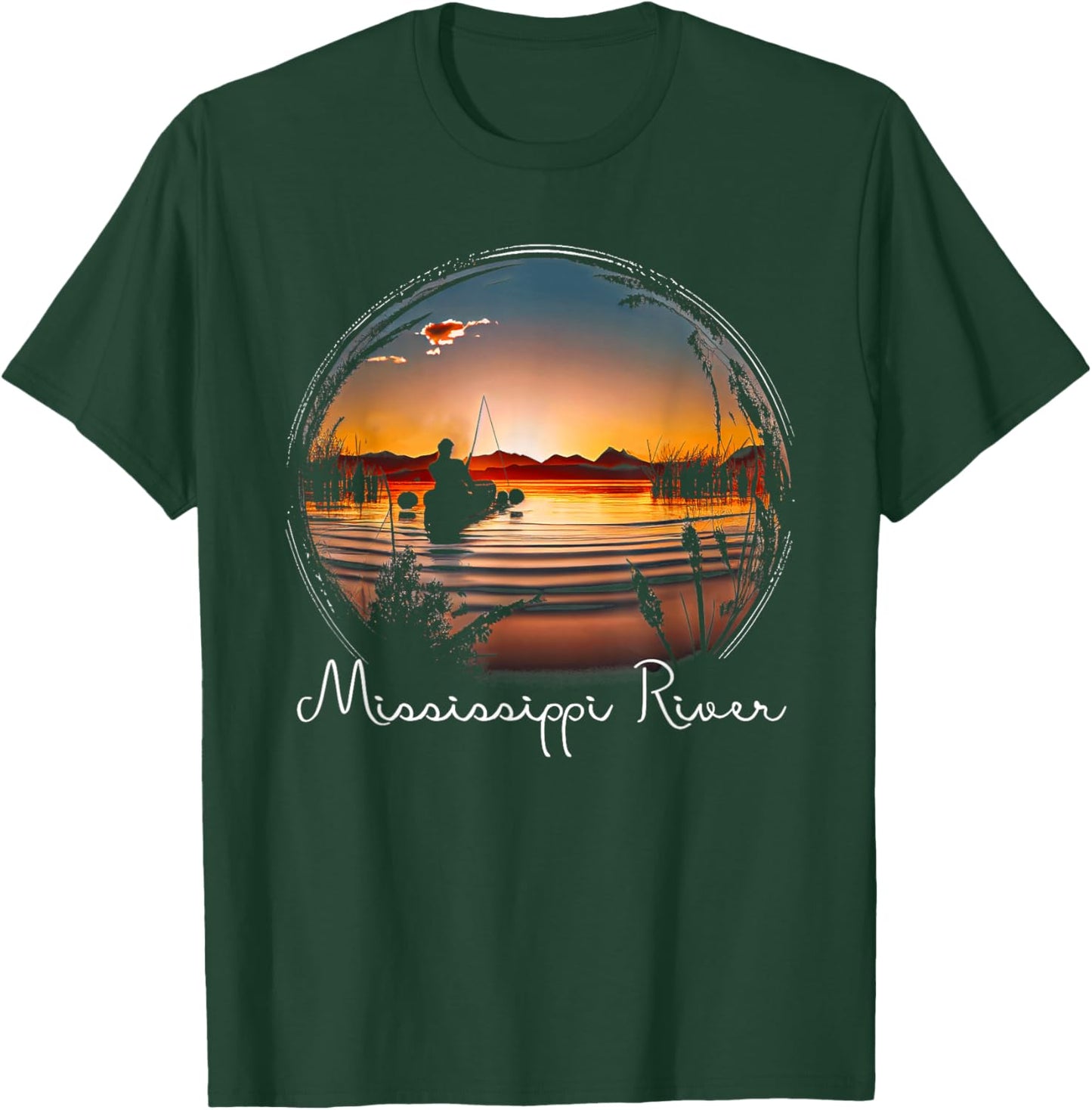 Mississippi River T-Shirt - T-Shirt | Forest
