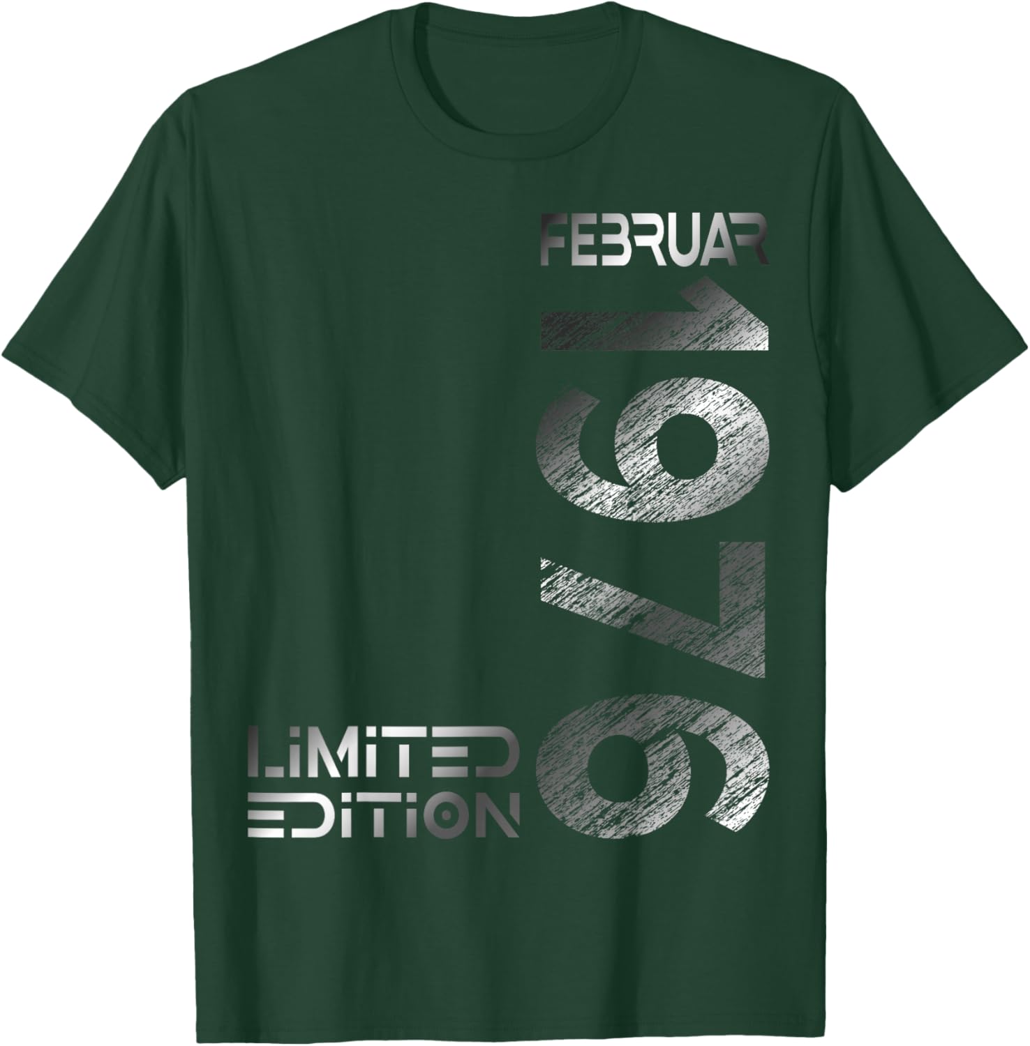 February 1976 Man Woman 50th Birthday Limited Edition T-Shirt - T-Shirt | Forest