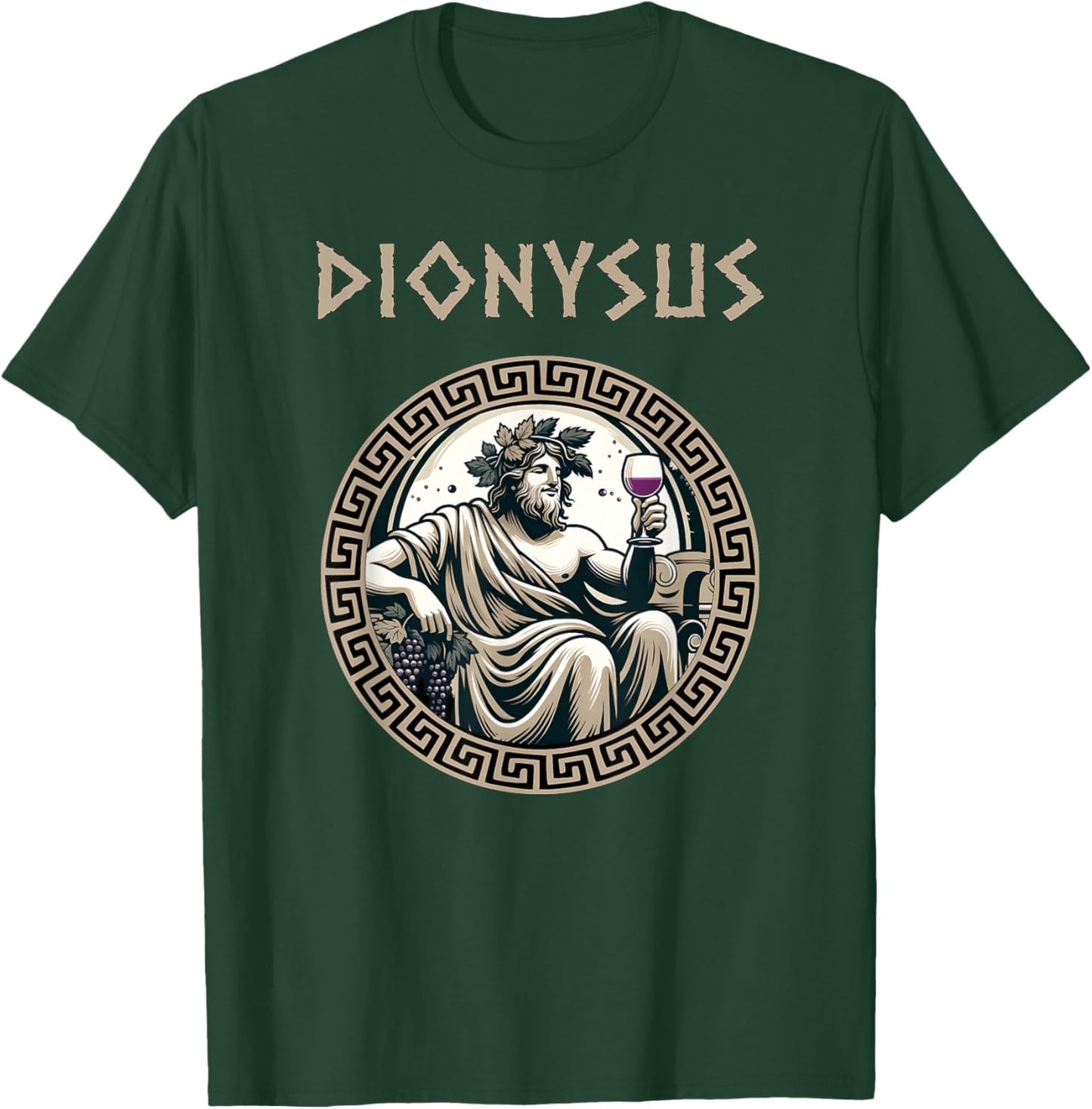 Dionysus Greek God T-Shirt - T-Shirt | Forest
