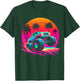 Monster Truck Retro Sunset Monster Truck T-Shirt - T-Shirt | Forest
