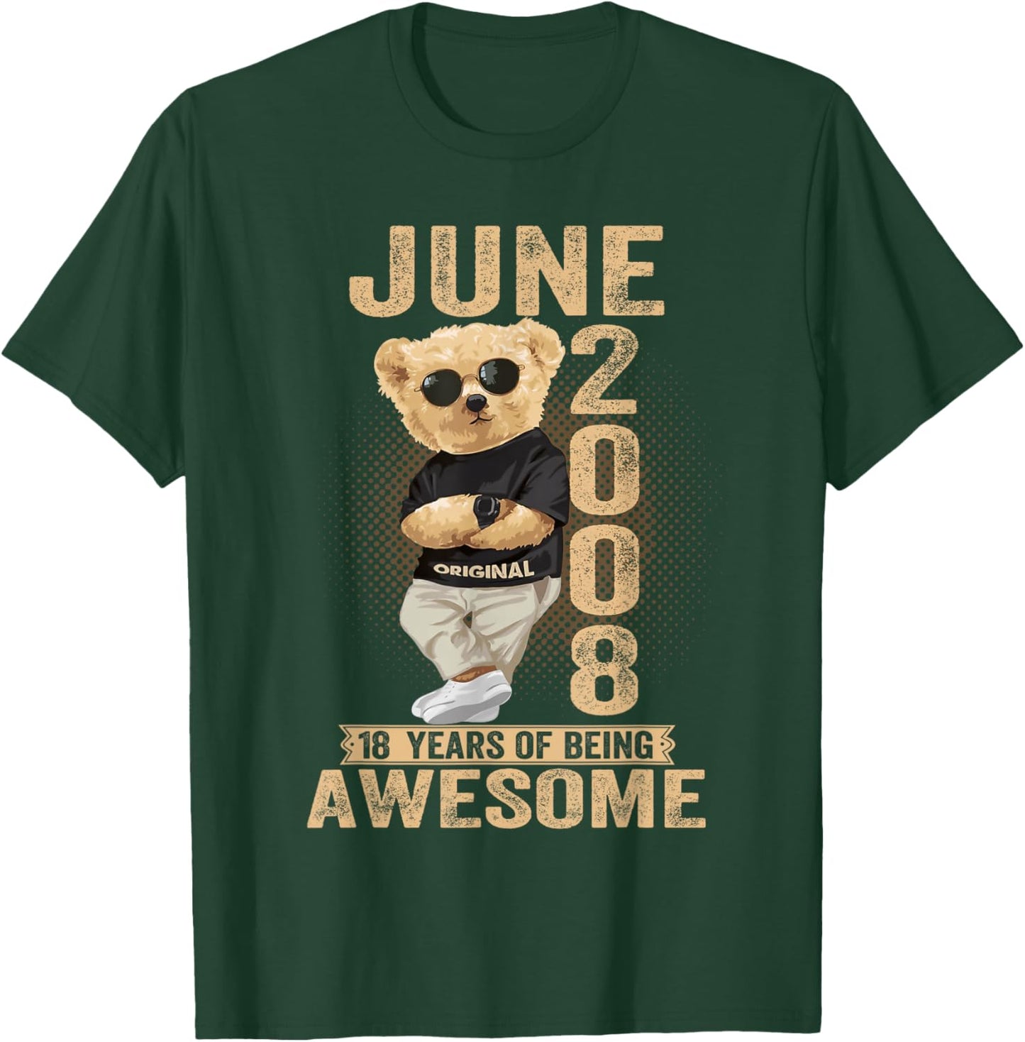 Ours en Peluche pour Femme 18 Ans Juin 2008 18 Ans T-Shirt - T-Shirt | Forest
