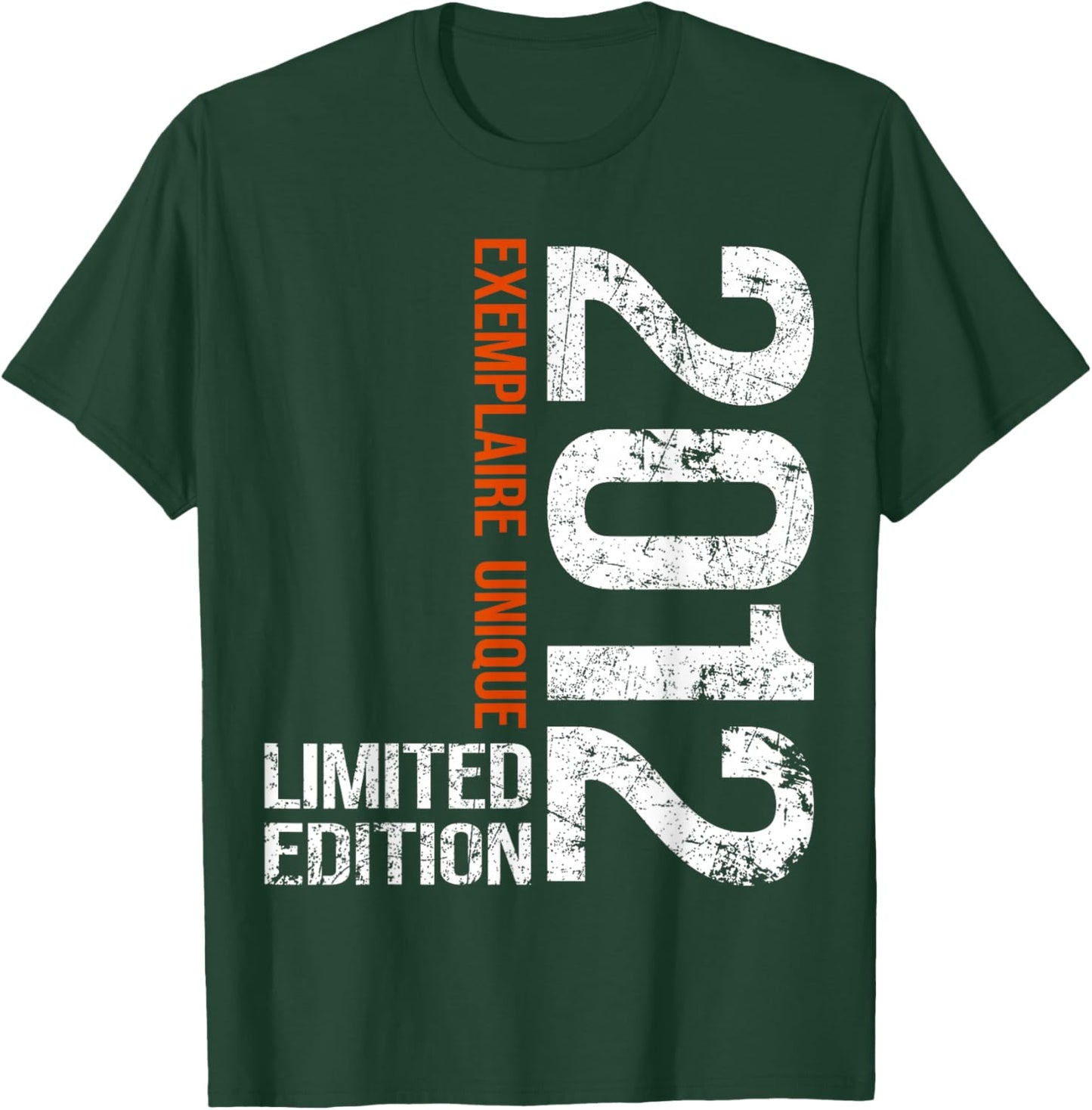 13th Anniversary 2012 Vintage 13 Years Boy and Girl 2012 T-Shirt - T-Shirt | Forest