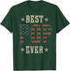 Best Pop Ever Patriotic American Flag Design Pop T-Shirt - T-Shirt | Forest