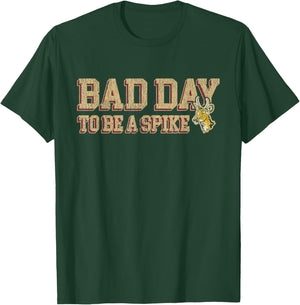 Hunting Bad Day To Be A Spike Funny Deer Hunting Hunter T-Shirt - T-Shirt | Forest