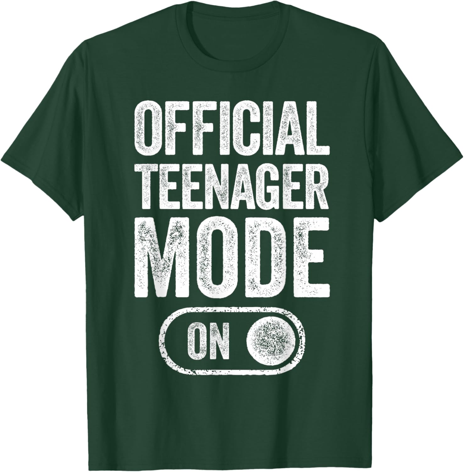 Official Teenager Mode On 13Th Birthday Gifts 13 Years Old T-Shirt - T-Shirt | Forest