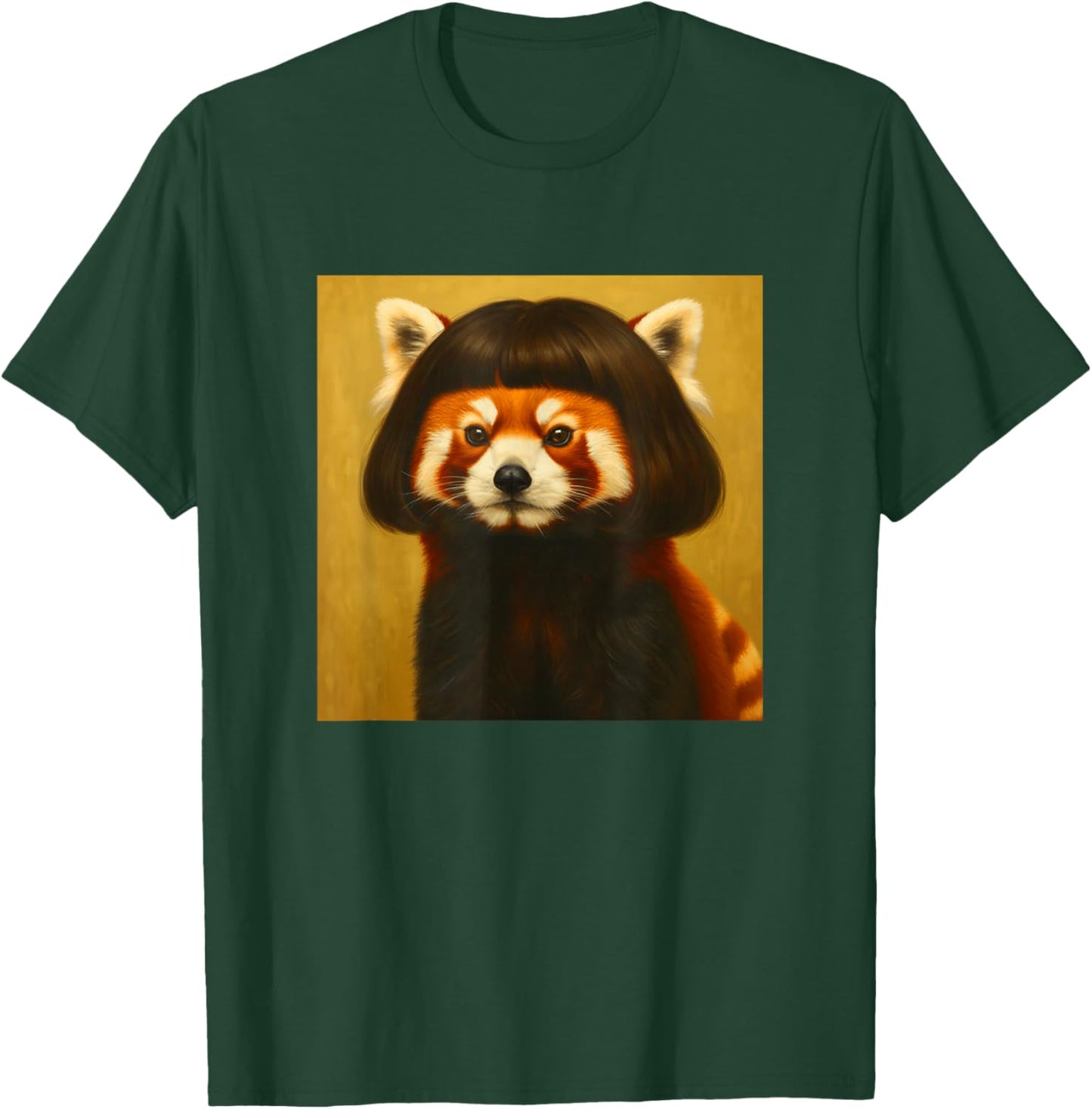 Funny Red Panda Bob Haircut Meme Women Kids T-Shirt - T-Shirt | Forest