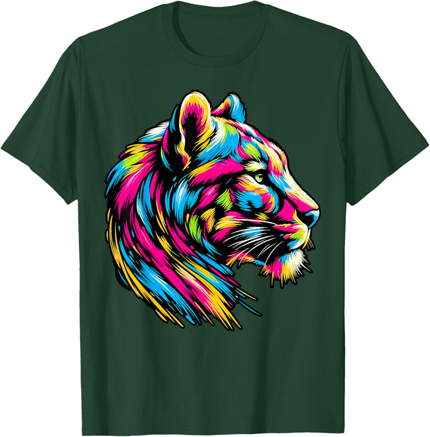 Colorful Puma T-Shirt - T-Shirt | Forest