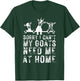 Sorry I Can't My Goats Need Me at Home, Goat Mom T-Shirt - T-Shirt | Forest
