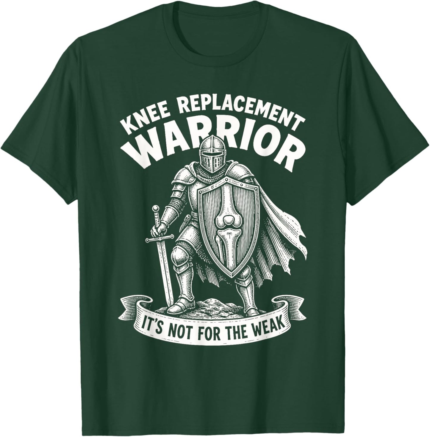 Knee Replacement Recovery Knee Surgery Recovery T-Shirt - T-Shirt | Forest