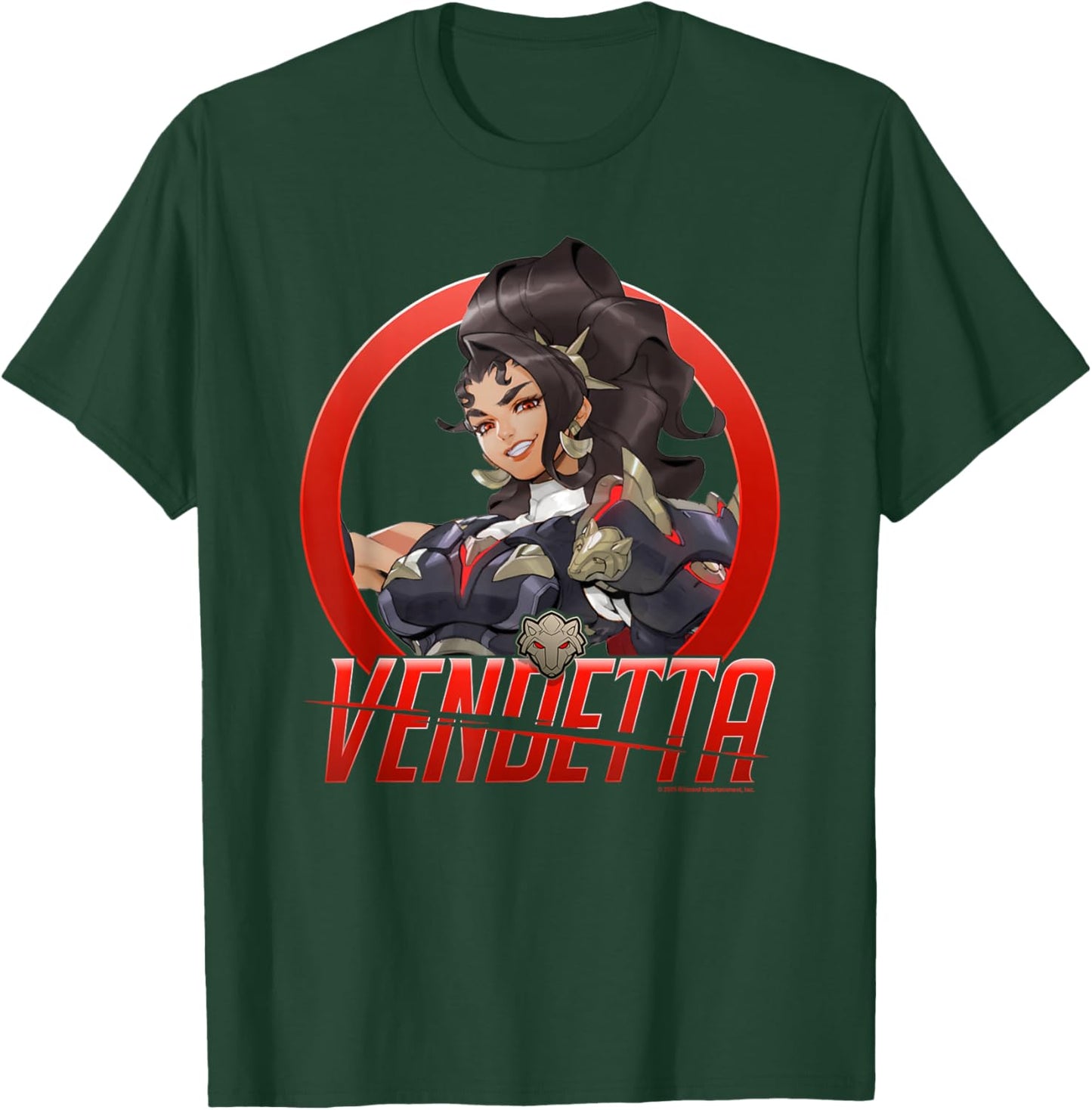 Overwatch 2 Vendetta La Lupa The Wolf of Retribution T-Shirt - T-Shirt | Forest