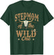Stepmom of The Wild One Cowboy Western Rodeo Party Matching T-Shirt - T-Shirt | Forest