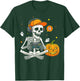 Funny Gaming Hallowen Skeleton Gamer Video Kids Boys T-Shirt - T-Shirt | Forest