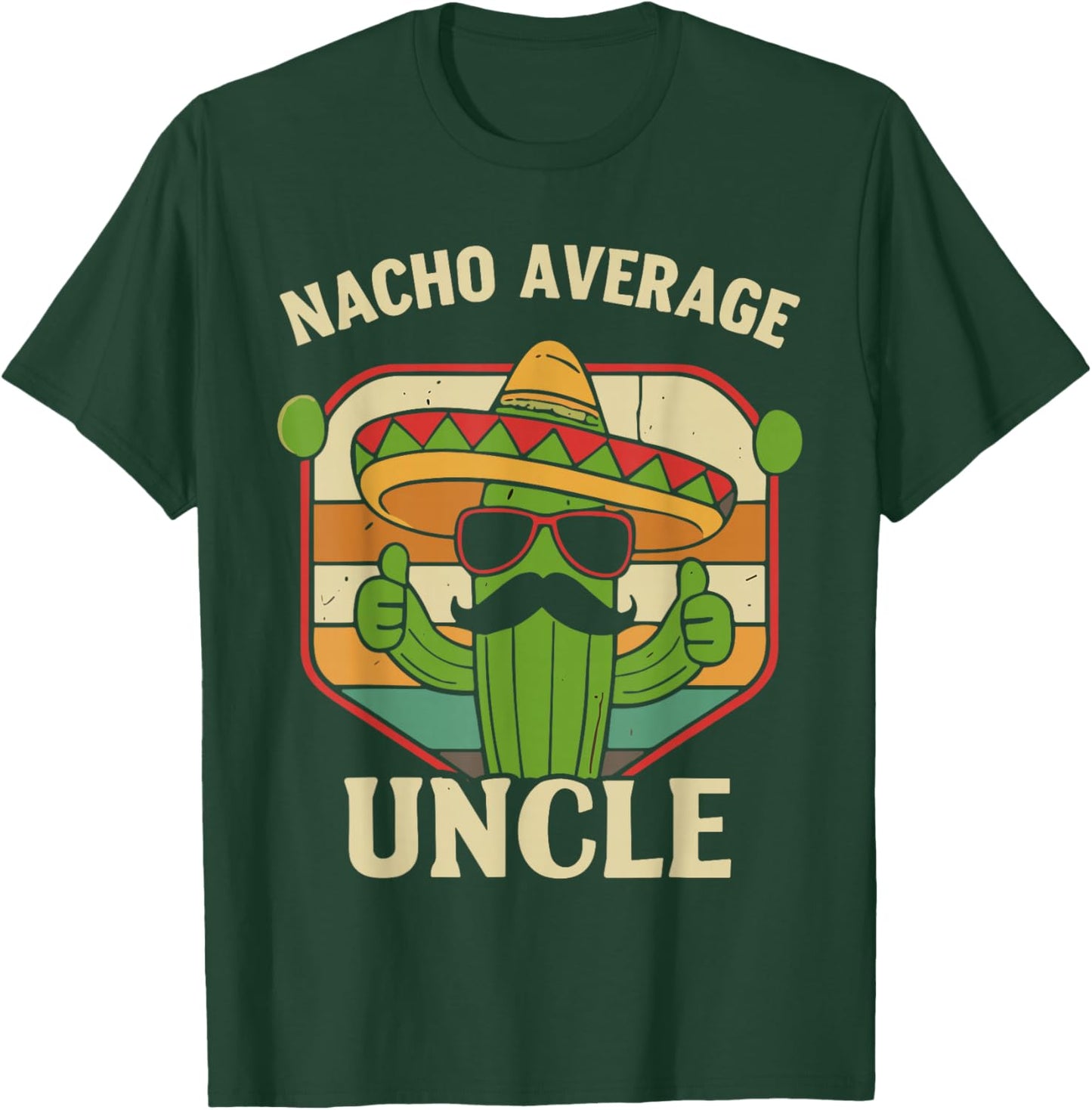 Retro Favorite Uncle Shirt, Vintage Best Uncle Ever T-Shirt - T-Shirt | Forest