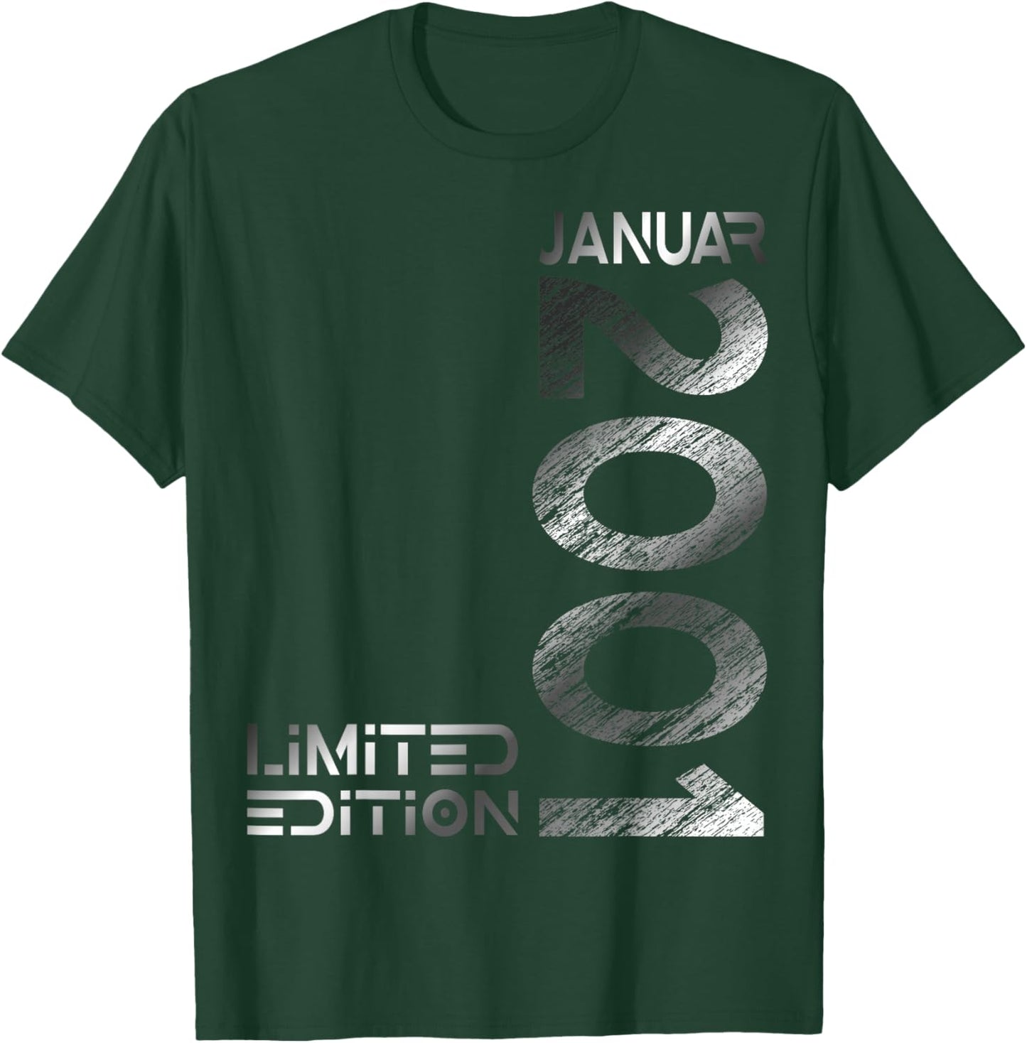 January 2001 Man Woman 25th Birthday Limited Edition T-Shirt - T-Shirt | Forest