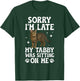 Grey Tabby Cat Owner Funny Gray Tabby Cat Lover T-Shirt - T-Shirt | Forest