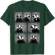 Honey Badger Photobooth Funny Animal Portrait T-Shirt - T-Shirt | Forest