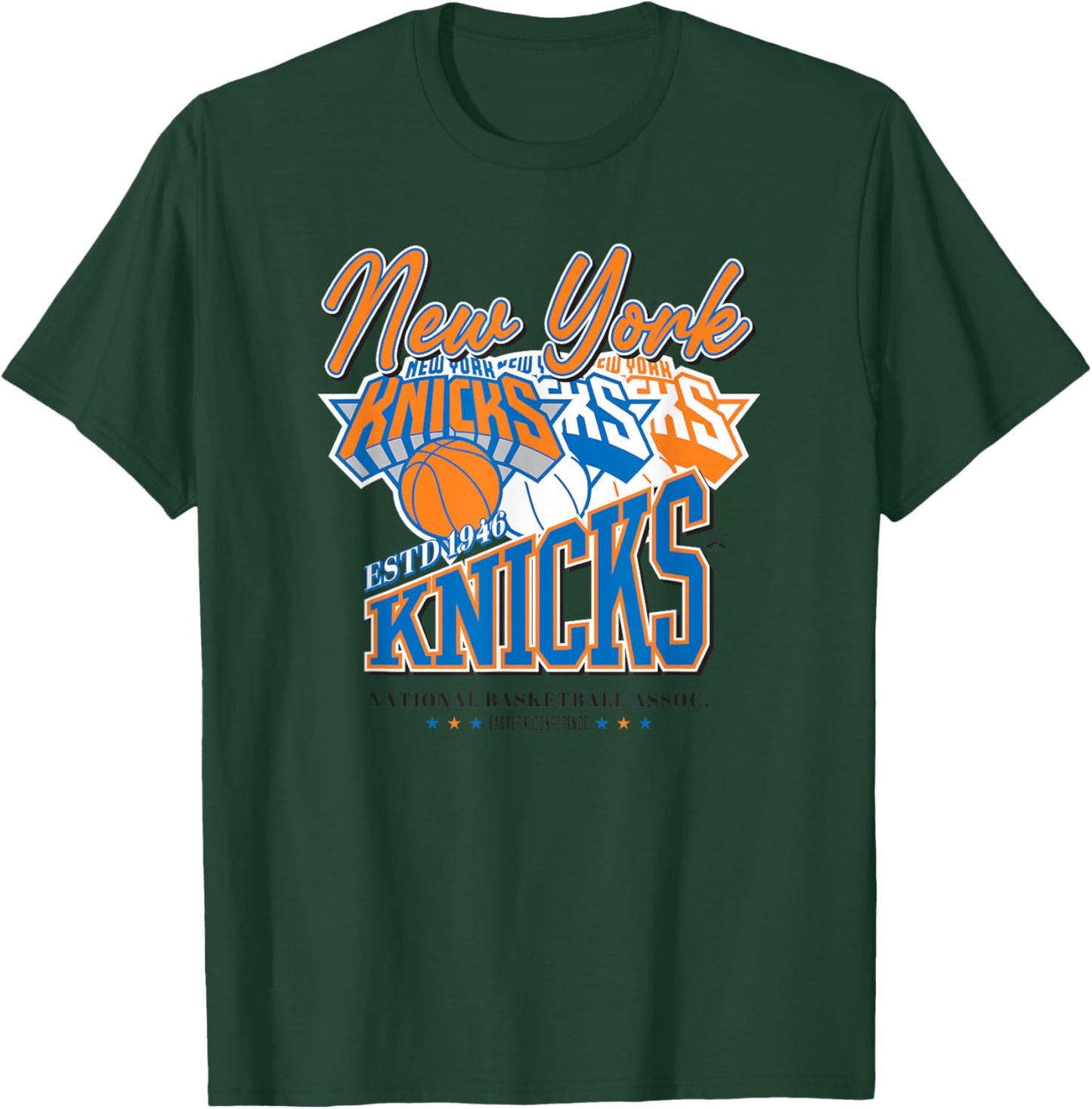 NBA Official New York Knicks Triple Threat T-Shirt - T-Shirt | Forest